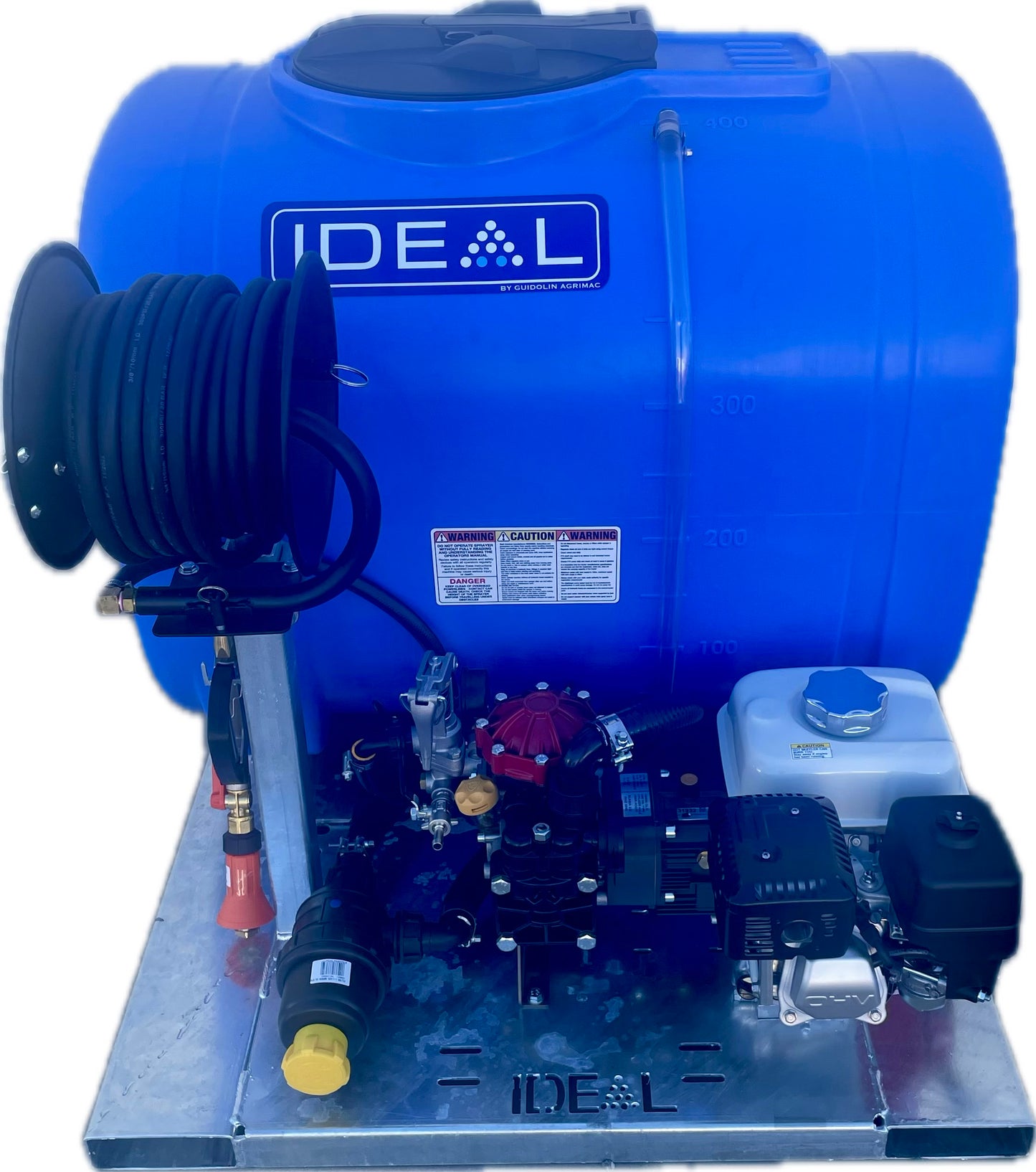 Ideal Skid Pro Motorised 200L Tray Sprayer