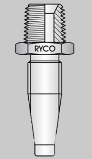 RYCO - field Attachable Inserts BSPT MALE (6010)