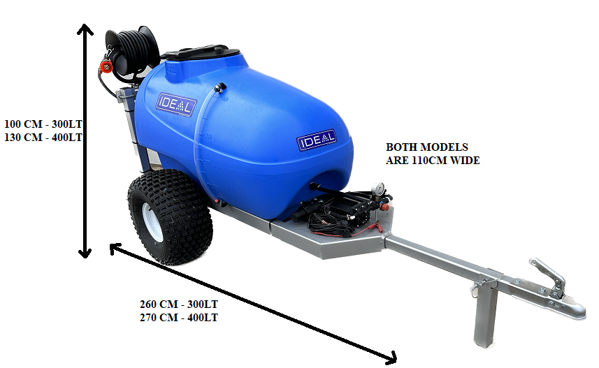 Ideal Towey 12V Trailing Sprayer