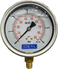 Ideal Pressure Gauge 100MM (4”) 1/4” BSPT Bottom Inlet