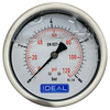 Ideal Pressure Gauge 100MM (4”) 1/4” BSPT Rear Inlet