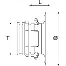 Arag T7 Male Adaptor To Flange 220 2791771