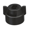 Teejet Quick Cap & Rubber 114441 black